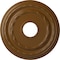 Ekena Millwork Dublin Ceiling Medallion (Fits Canopies up to 8 1/4"), 15 3/8"OD x 3 5/8"ID x 1"P, Smokey Topaz CM15DUSTF - alternate 1